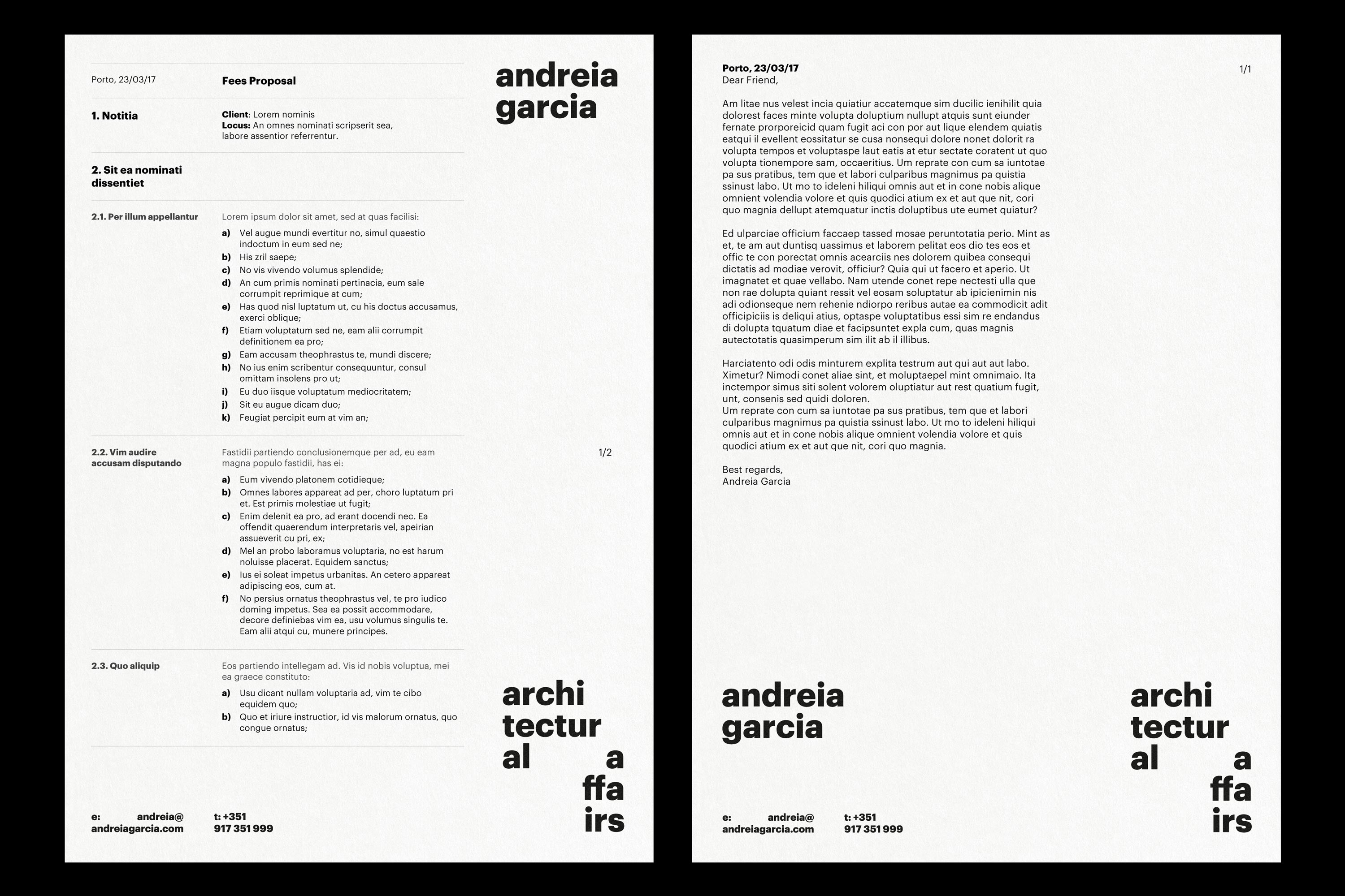 Andreia Garcia Architectural Affairs
